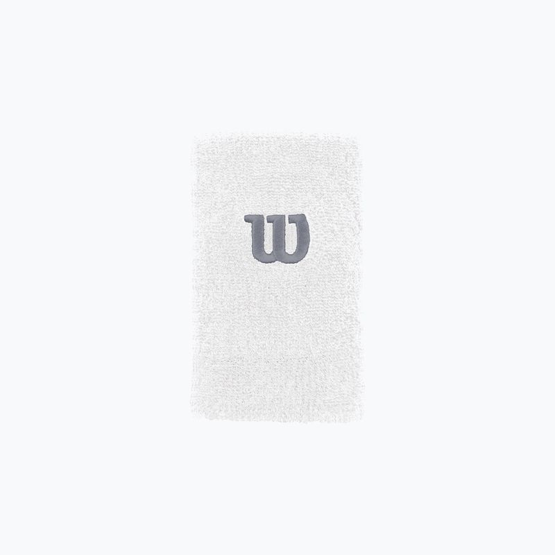 Wilson Extra Wide wristband alb WRA7335 3