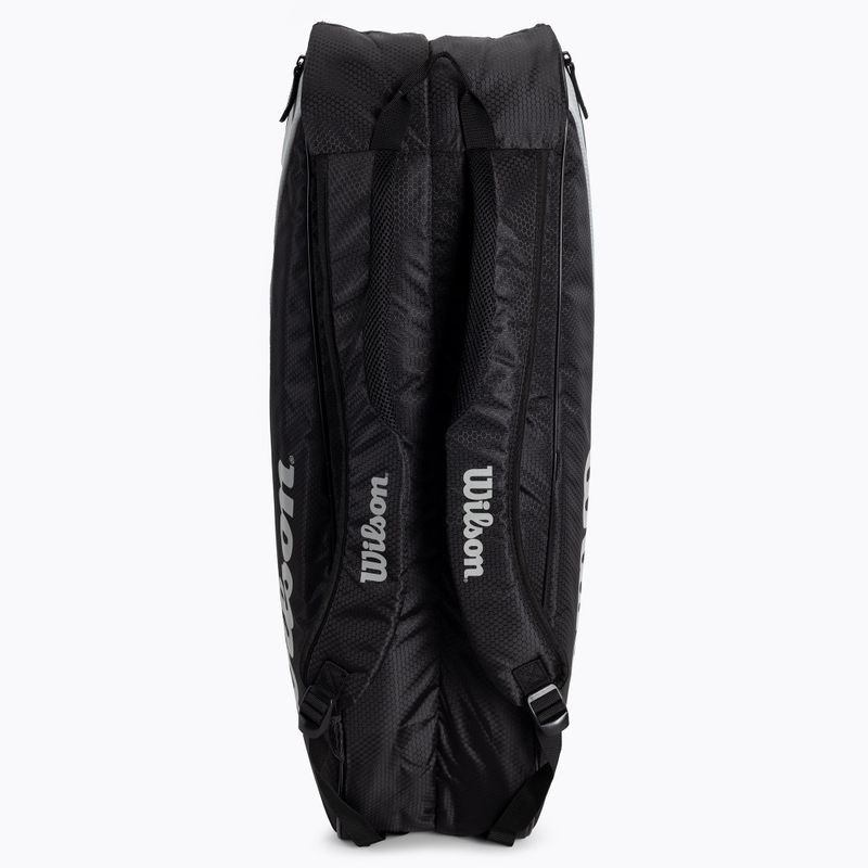 Geantă de tenis Wilson Rf Team 6 Pack, negru, WR8005701 4