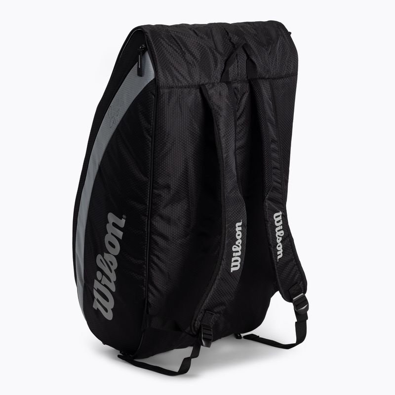 Geantă de tenis Wilson Rf Team 12 Pk, negru, WR8005601 2