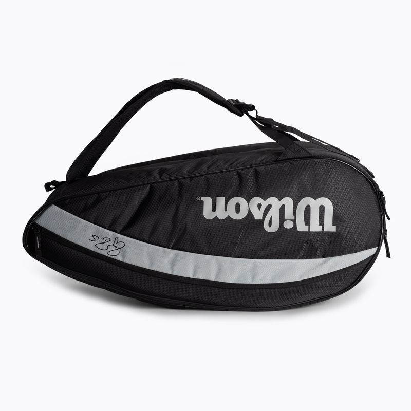 Geantă de tenis Wilson Rf Team 12 Pk, negru, WR8005601