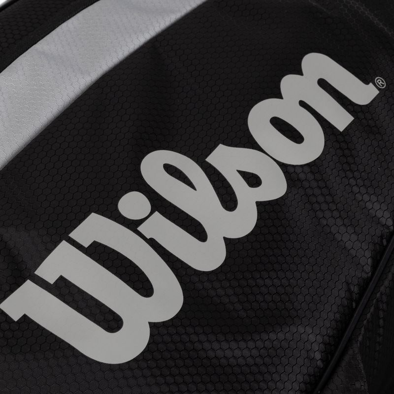 Geantă de tenis Wilson Rf Team 12 Pk, negru, WR8005601 6