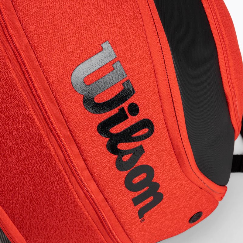 Rucsac de tenis Wilson Rf Dna Backpack, roșu, WR8005301 6