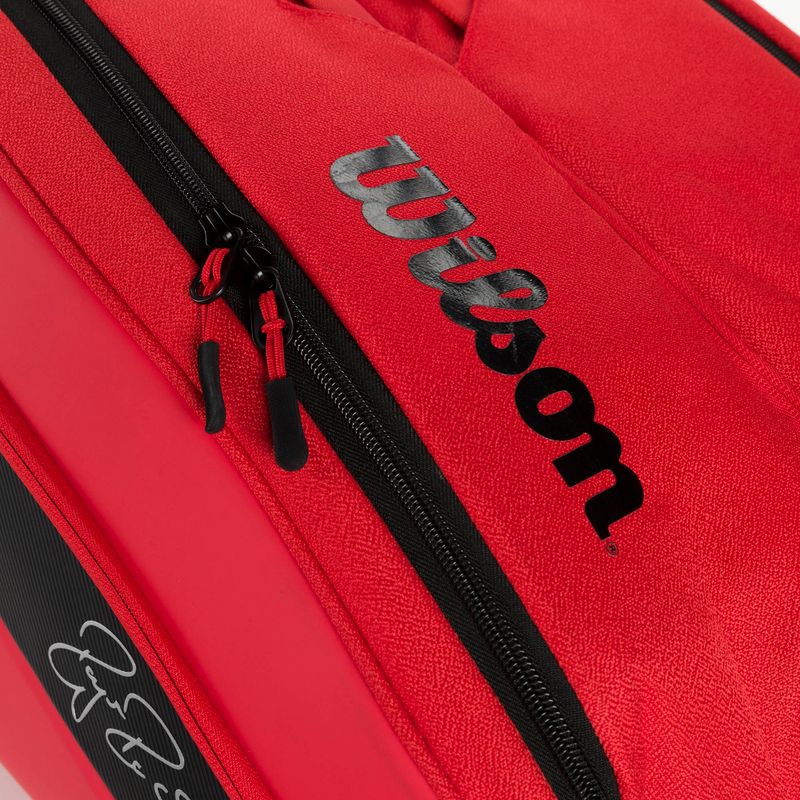 Geantă de tenis Wilson Rf Dna 12 Pk, roșu, WR8006001 4