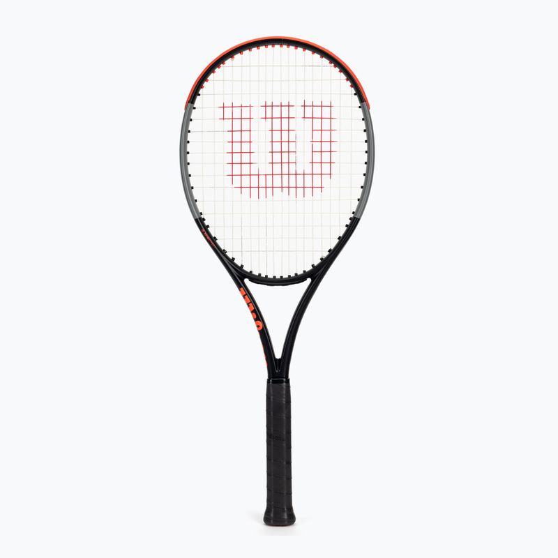 Rachetă de tenis Wilson Burn 100Ls V4.0 negru și portocaliu WR044910U