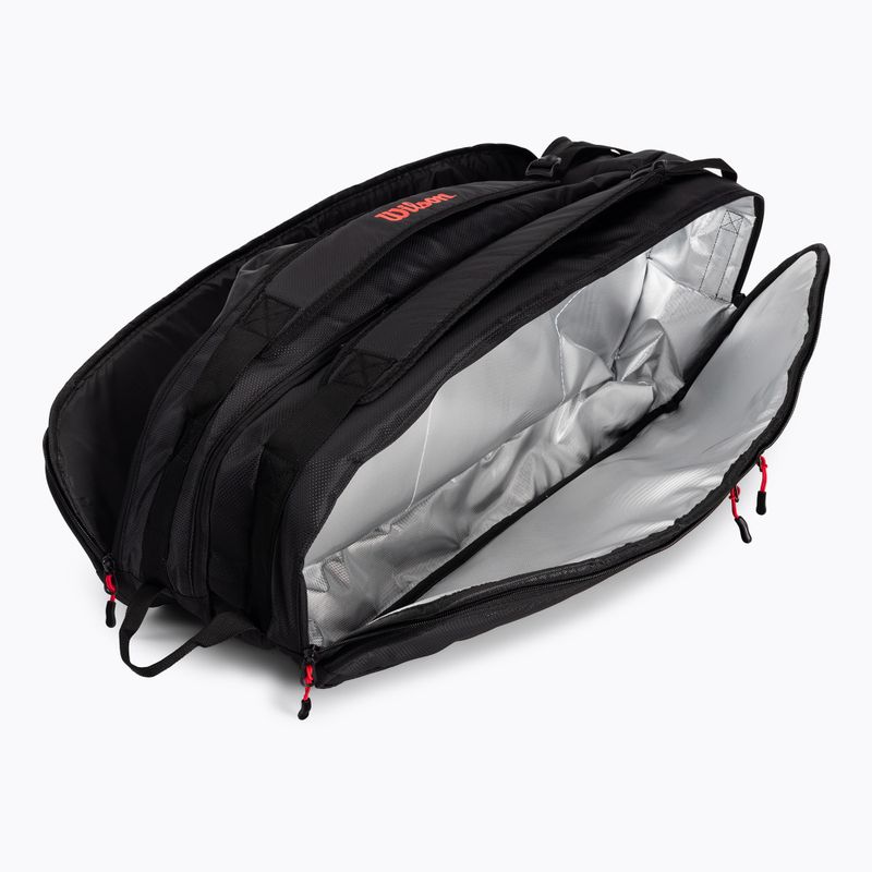 Geantă de tenis Wilson Tour 12 Pk, negru, WR8011201 6