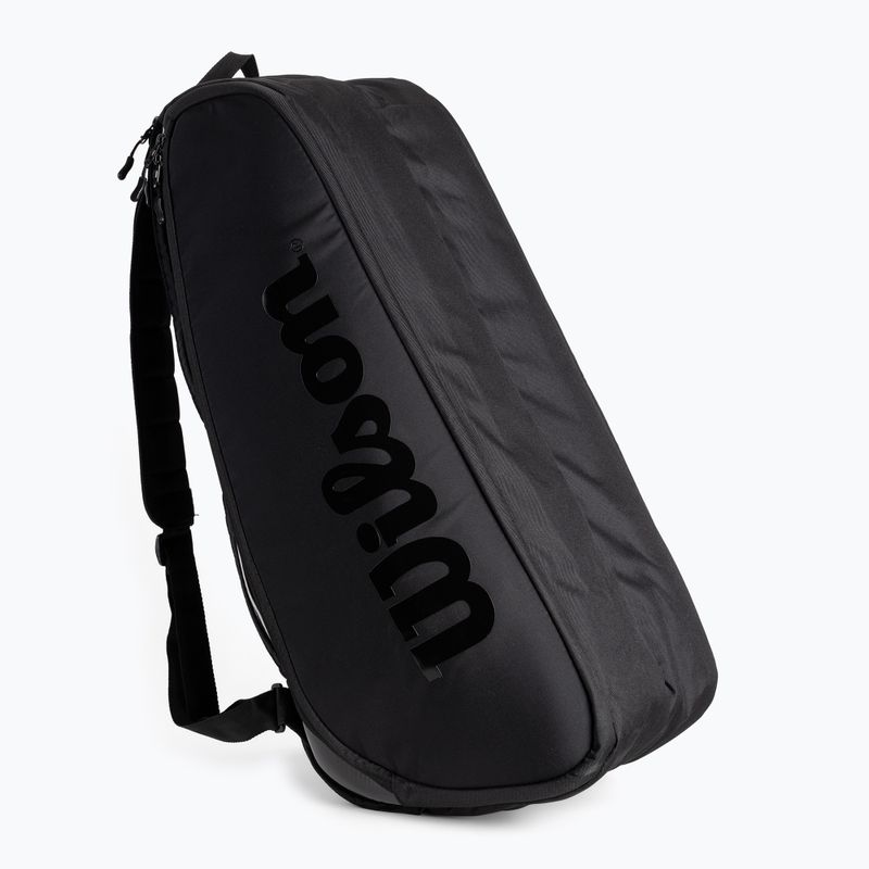 Geantă de tenis Wilson Super Tour 9 Pk Pro Staff, negru, WR8010601 3