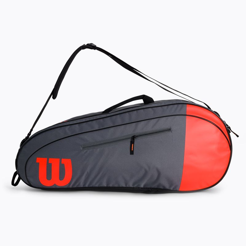Geantă de tenis Wilson Team 6 Pk, roșu, WR8009803 2