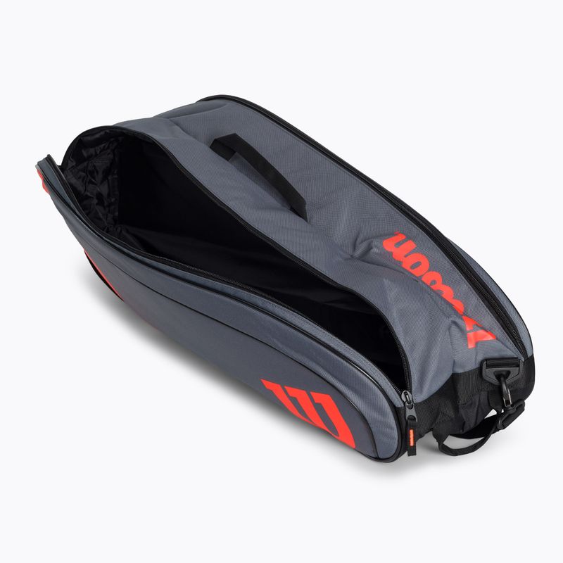 Geantă de tenis Wilson Team 6 Pk, roșu, WR8009803 6