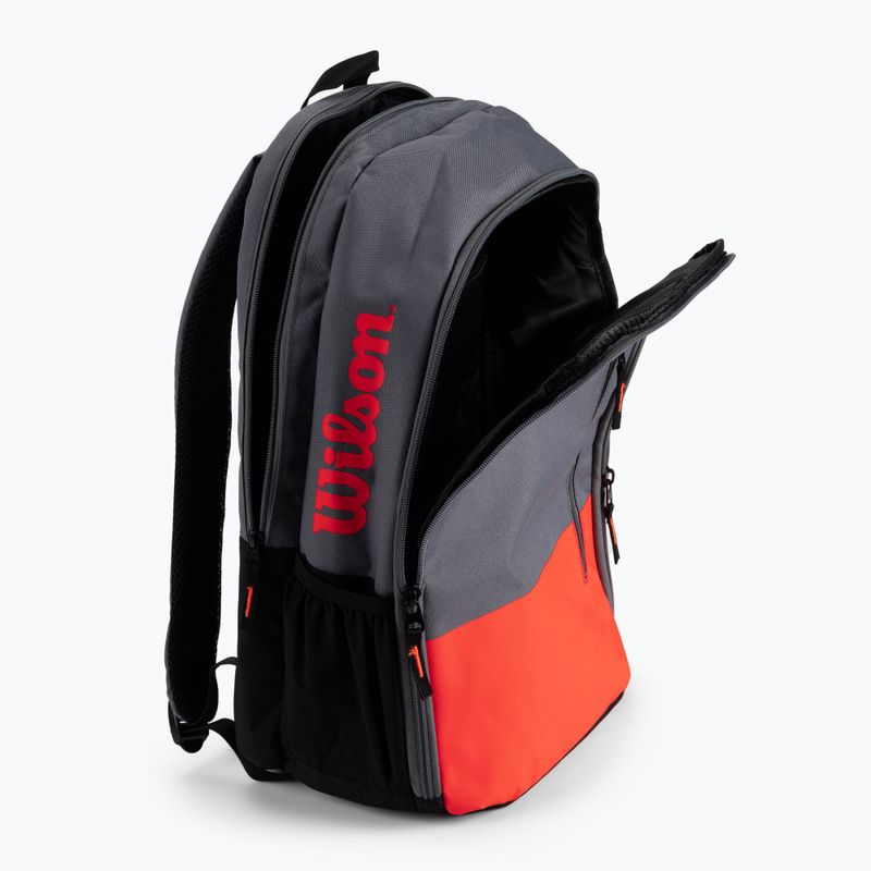 Rucsac de tenis Wilson Team Backpack, gri, WR8009904 4