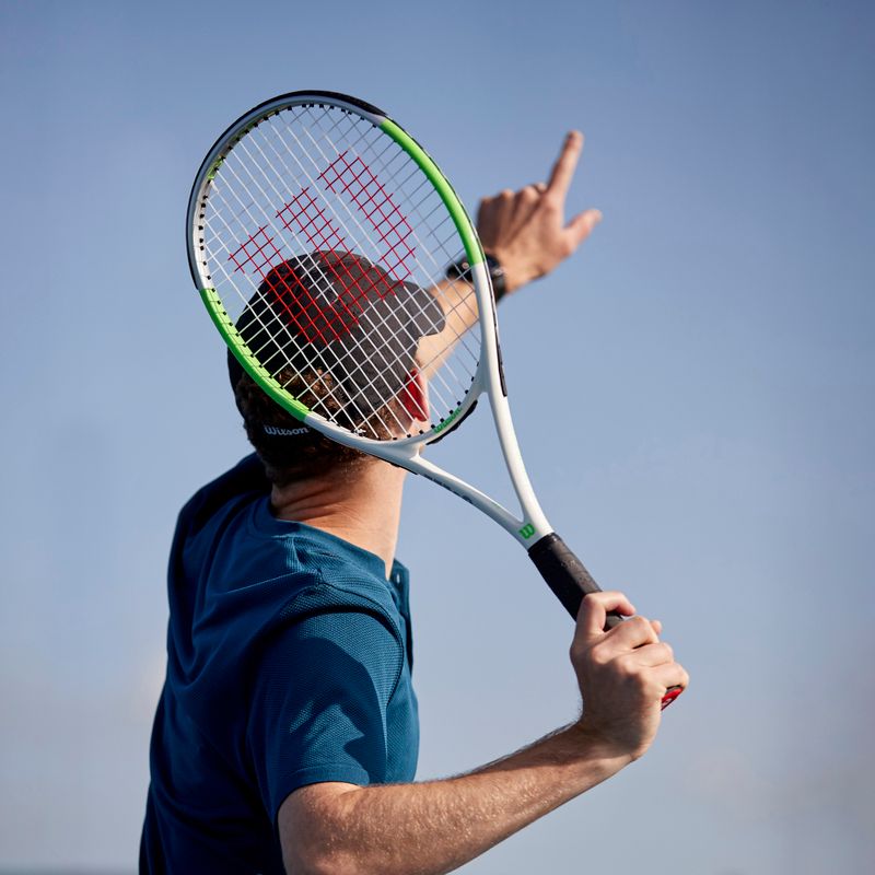 Rachetă de tenis Wilson Blade Feel Team 103, alb, WR054810U 8