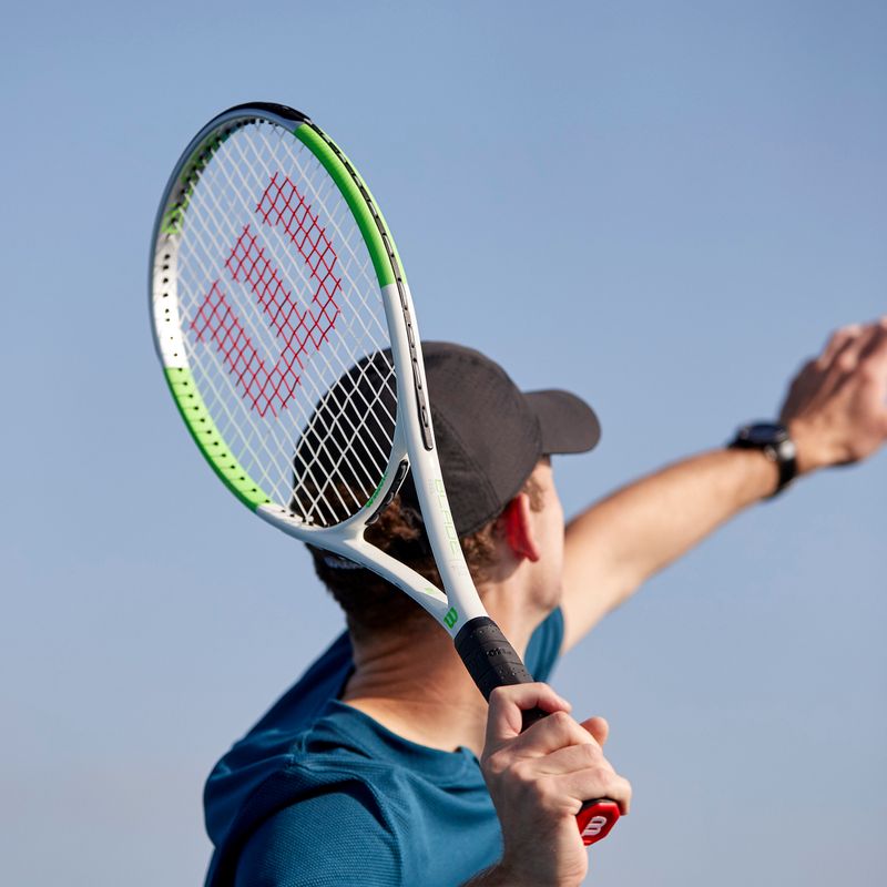 Rachetă de tenis Wilson Blade Feel Team 103, alb, WR054810U 9