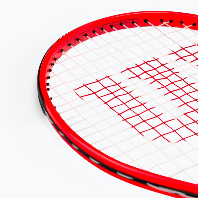 Rachetă de tenis pentru copii Wilson Roger Federer 23 Half Cvr roșu WR054210H+ 6