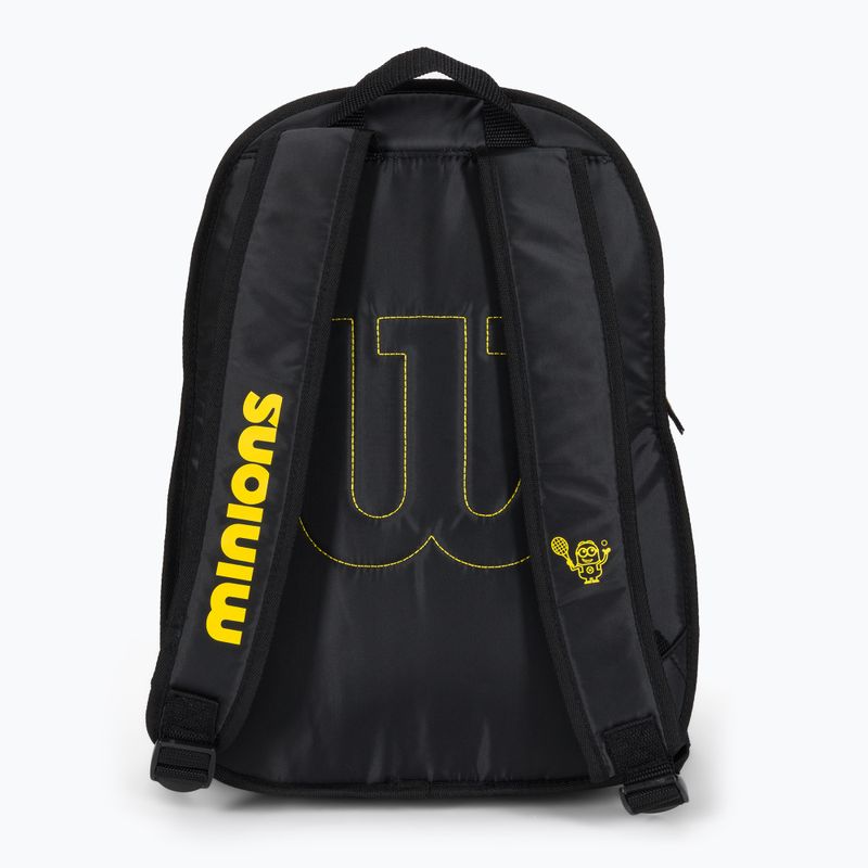 Rucsac de tenis Wilson Minions Jr Backpack, negru, WR8014001 3