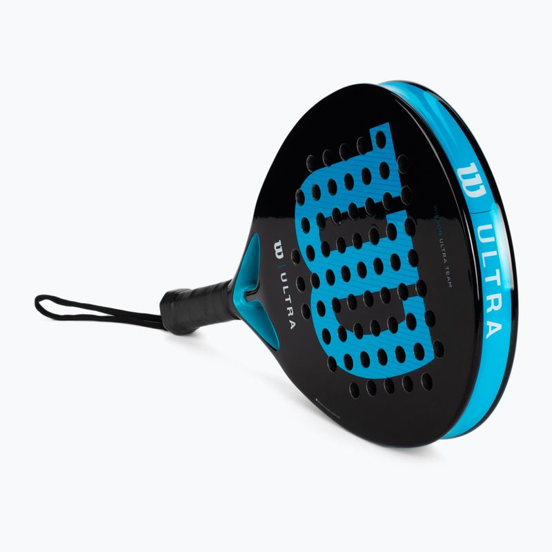 Rachetă Wilson Ultra Team V2 Padel negru și albastru WR067011U2 2