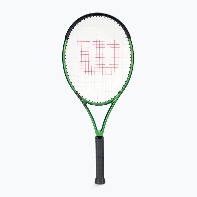 Rachetă de tenis Wilson Blade 26 V8.0 pentru copii negru-verde WR079210U