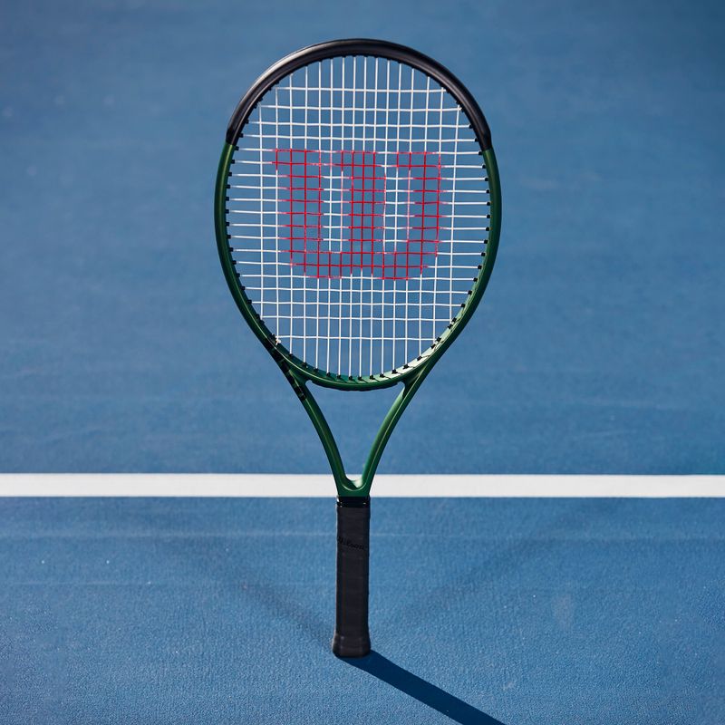 Rachetă de tenis Wilson Blade 26 V8.0 pentru copii negru-verde WR079210U 7