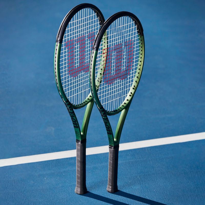 Rachetă de tenis Wilson Blade 26 V8.0 pentru copii negru-verde WR079210U 8