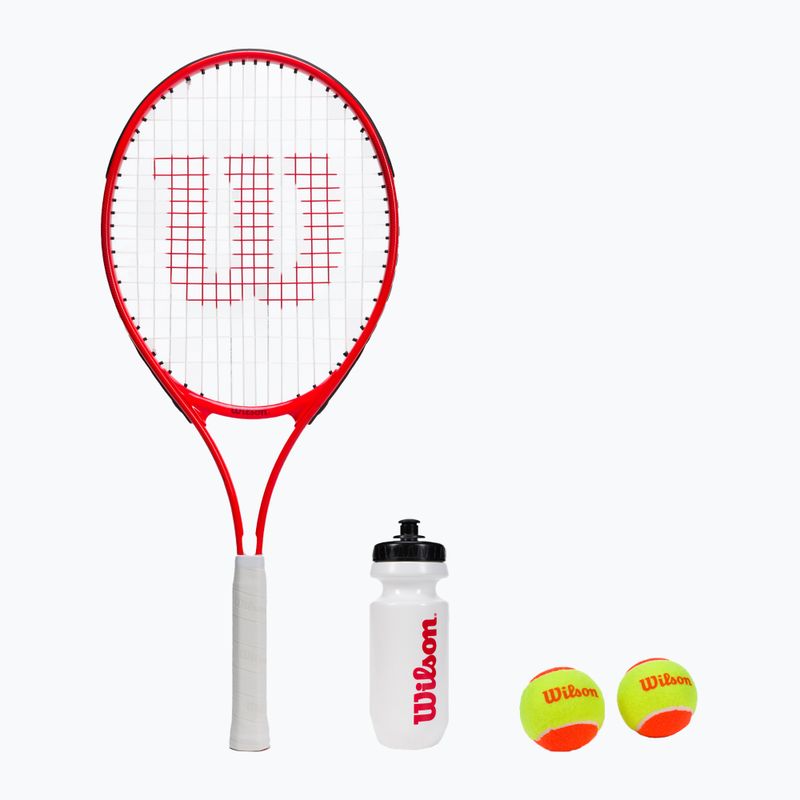 Wilson Roger Federer Set de tenis pentru copii 25 Red WR082910F