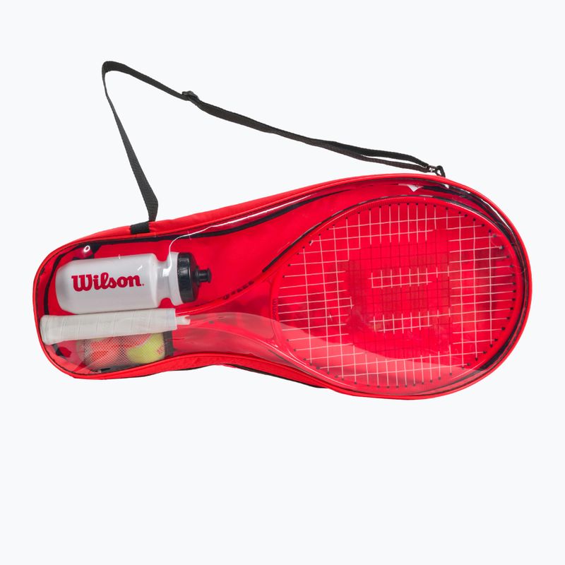 Wilson Roger Federer Set de tenis pentru copii 25 Red WR082910F 11