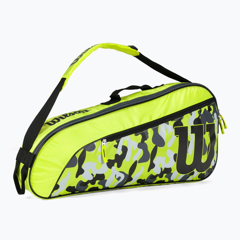 Geantă de tenis pentru copii Wilson Junior Racketbag galben WR8017802001