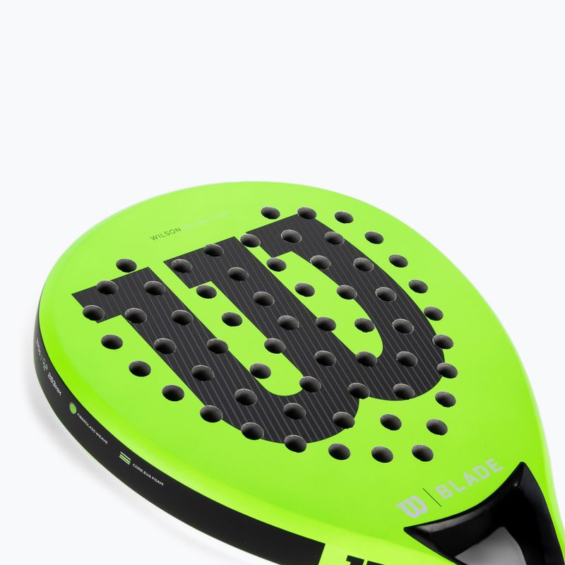 Rachetă Wilson Blade Team V2 Padel verde WR067421U2 5