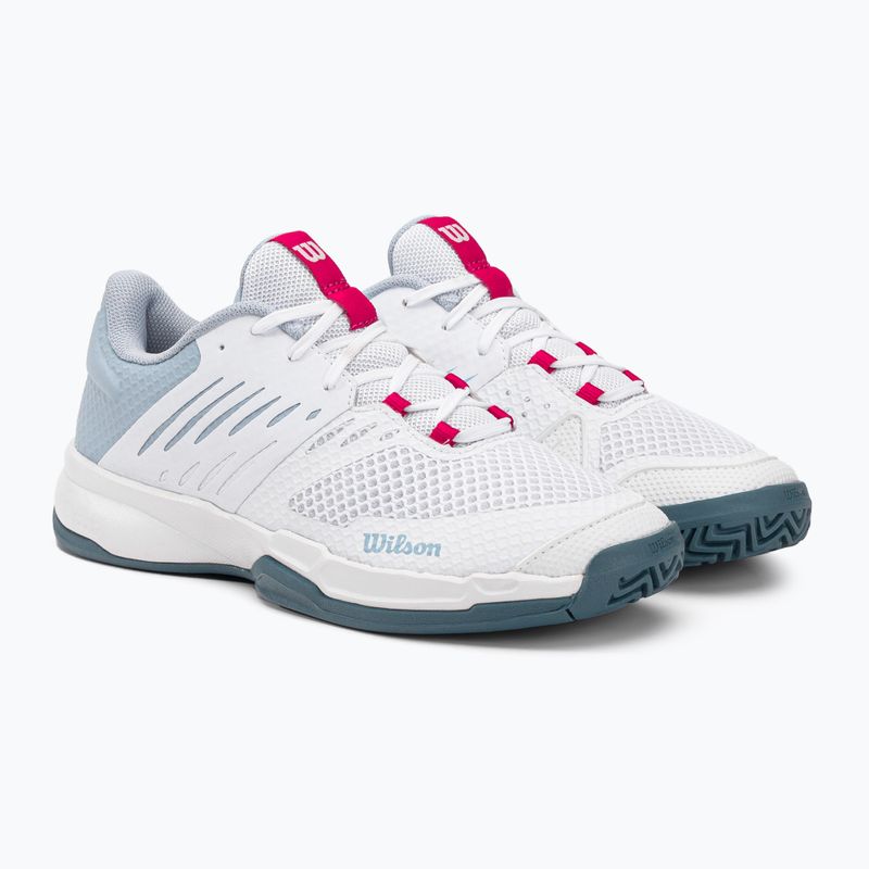 Pantofi de tenis pentru femei Wilson Kaos Devo 2.0 alb WRS328830 4