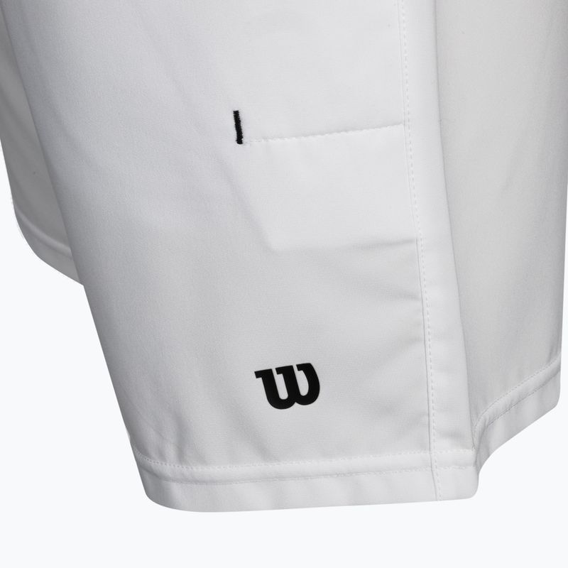 Wilson Competition 7 pantaloni scurți de tenis pentru copii alb WRA807102 4