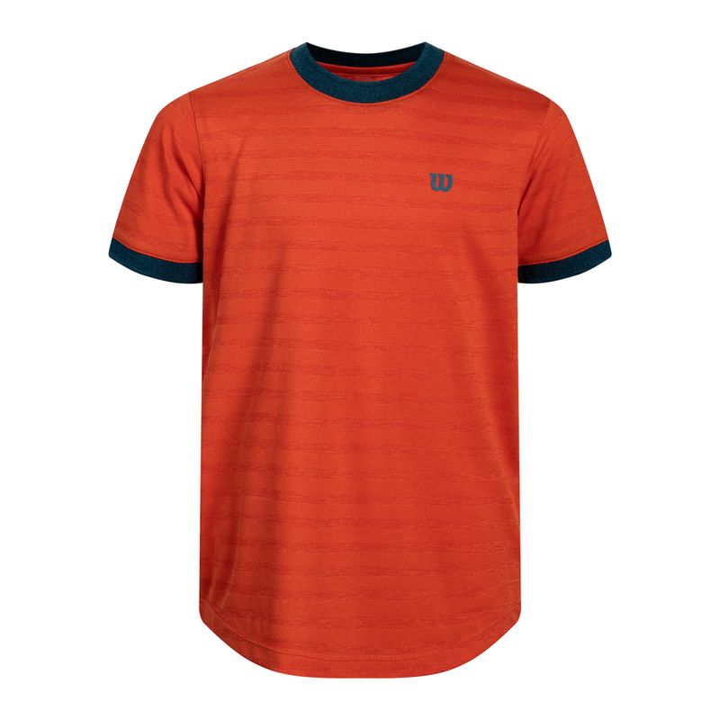 Tricou de tenis pentru copii Wilson Competition Crew II roșu WRA807201