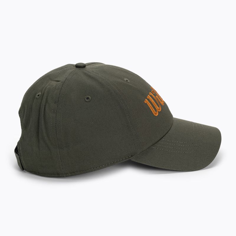 Pălărie Wilson Script Twill verde pentru bărbați WRA788608 2