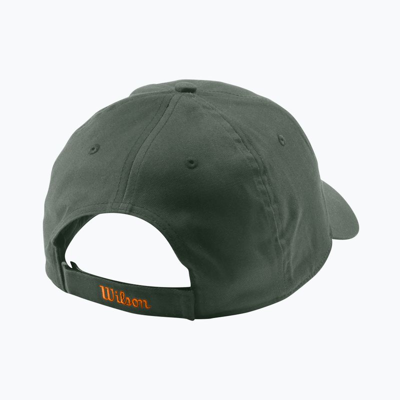 Pălărie Wilson Script Twill verde pentru bărbați WRA788608 6