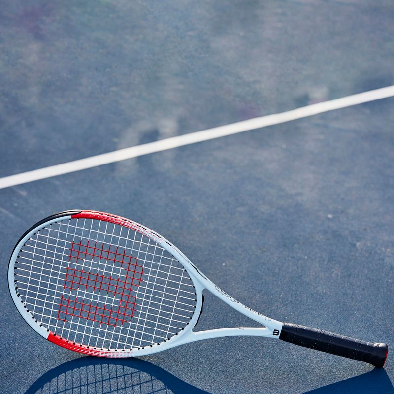 Rachetă de tenis Wilson Pro Staff Precision Team 103 roșu și alb WR080510U 9