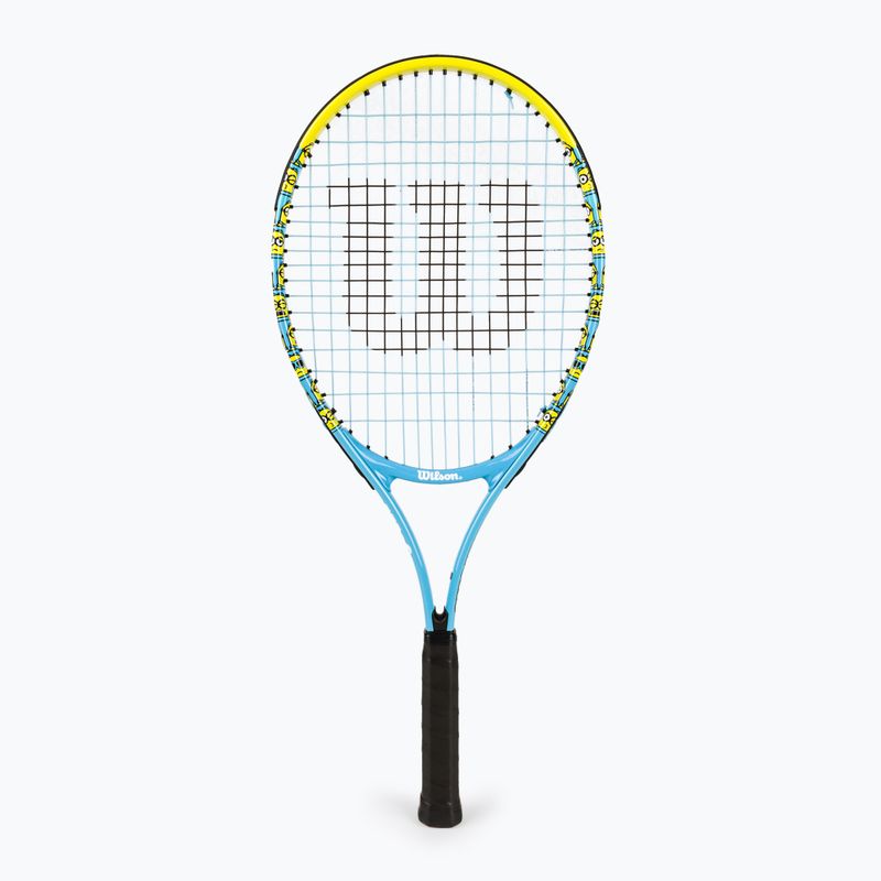 Tenis pentru copii Wilson Minions 2.0 Junior Kit 25 albastru/galben WR097510F