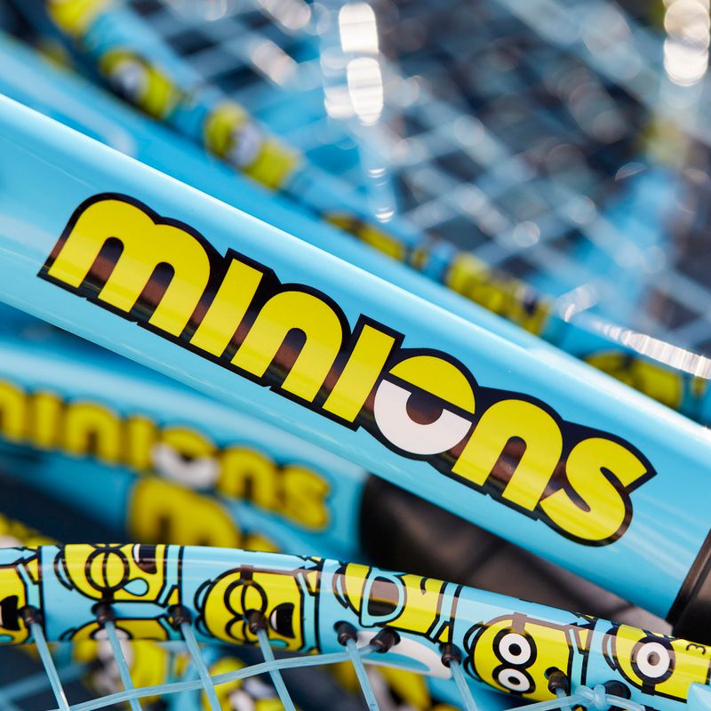 Rachetă de tenis pentru copii Wilson Minions 2.0 Jr 25 albastru/galben WR097310H 10