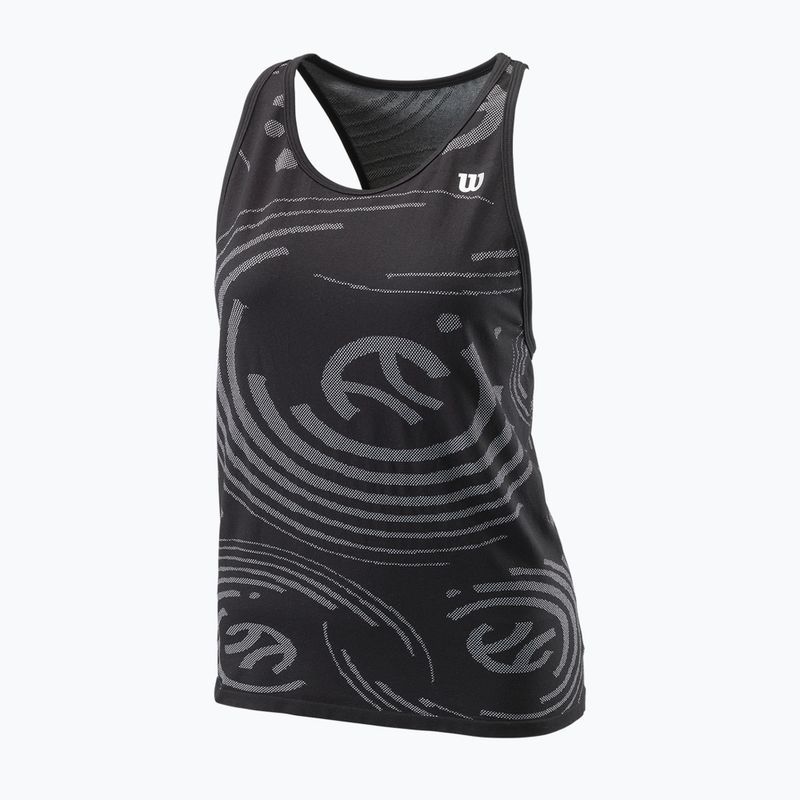 Tricou de tenis pentru femei Wilson PWR SMLS Tank negru WRA809701