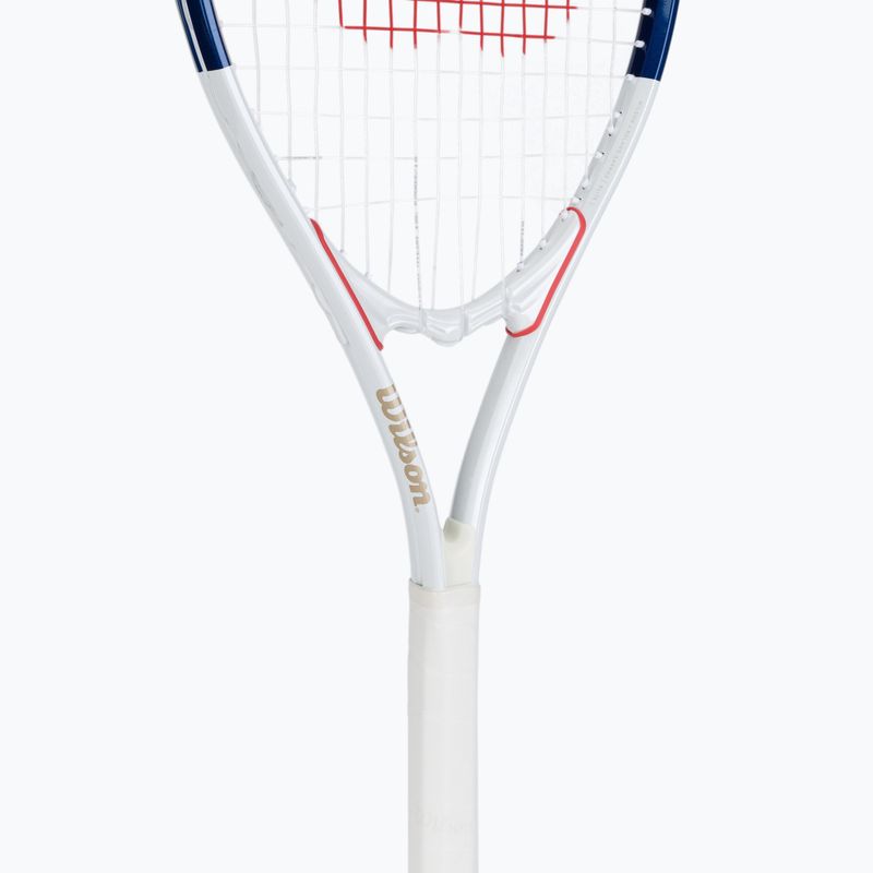 Rachetă de tenis Wilson Roland Garros Elite albă și albastră WR086110U 5