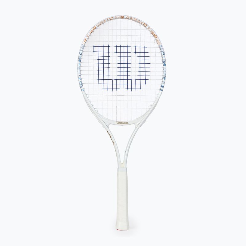 Wilson Roland Garros Elite 25 set de tenis pentru copii  portocaliu și alb WR086810F 2