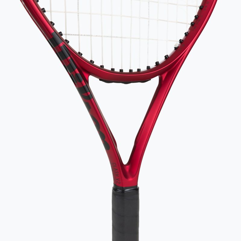 Rachetă de tenis Wilson Clash 26 V2.0 pentru copii, roșu WR074610U 4