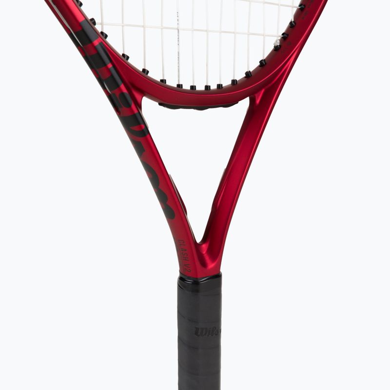 Rachetă de tenis Wilson Clash 25 V2.0 pentru copii, roșu WR074710U 4