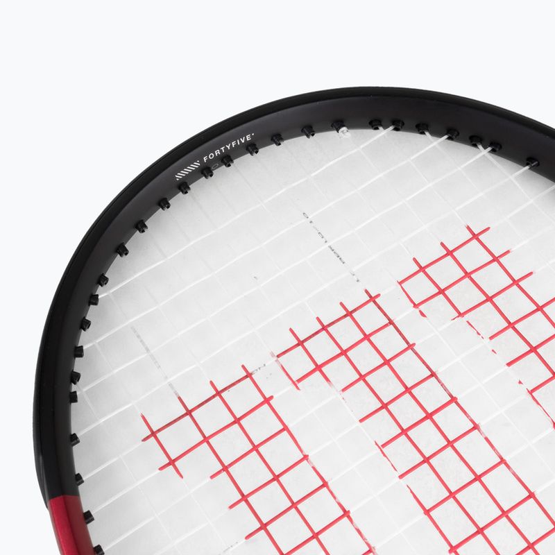 Rachetă de tenis Wilson Clash 25 V2.0 pentru copii, roșu WR074710U 6