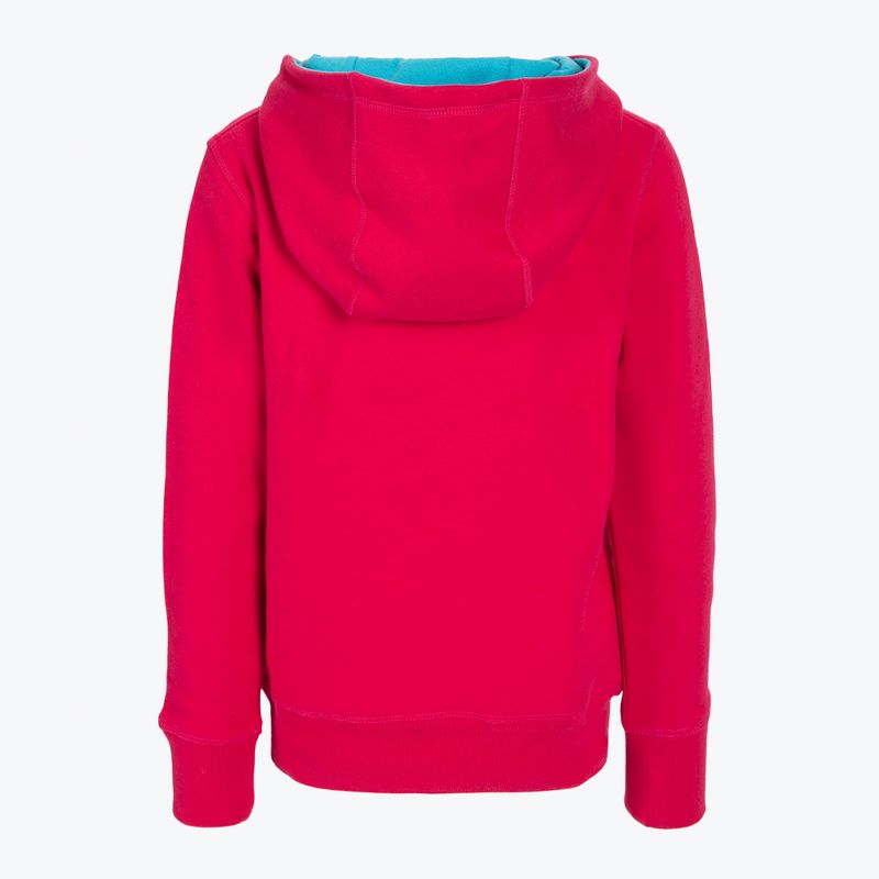 Tricou de tenis Wilson pentru copii Script Cotton PO Hoody roz WRA769221 2