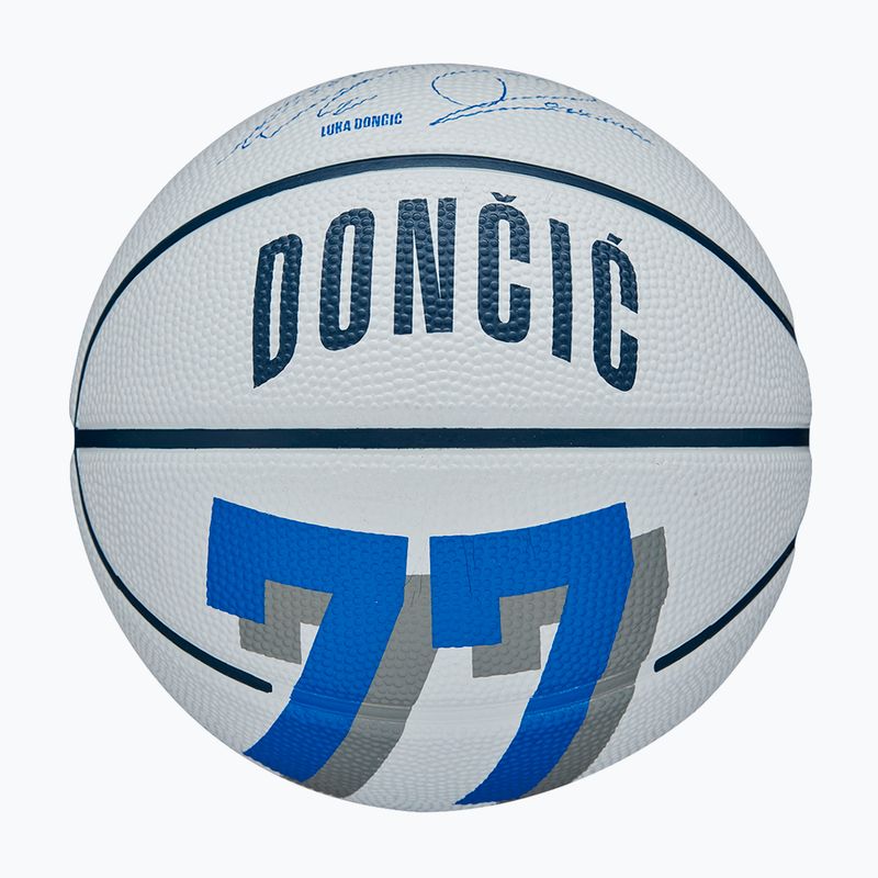 Wilson NBA Player Icon Mini Luka baschet WZ4007701XB3 mărimea 3 2