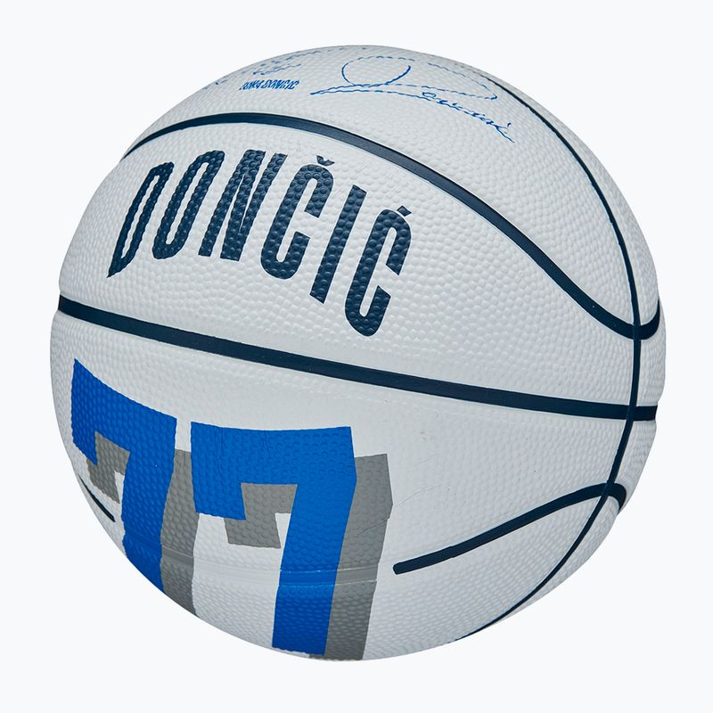 Wilson NBA Player Icon Mini Luka baschet WZ4007701XB3 mărimea 3 4