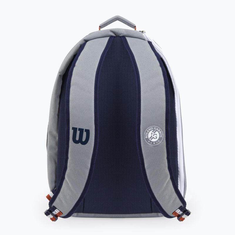 Wilson Junior Rucsac de tenis Rolland Garros gri WR801950101001 3
