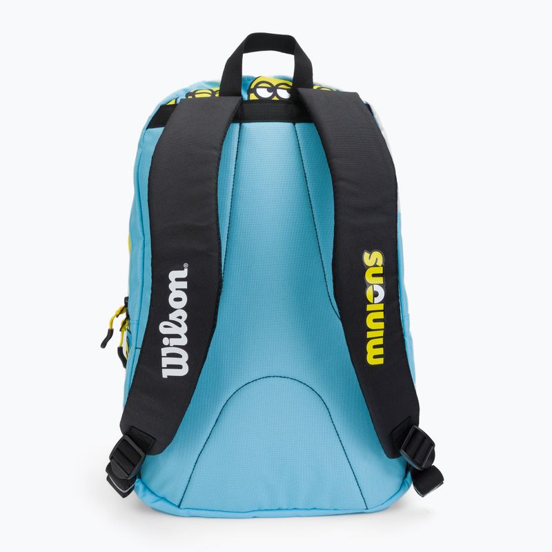 Wilson Minions 2.0 Team Tennis Backpack albastru/galben WR8020401001 3