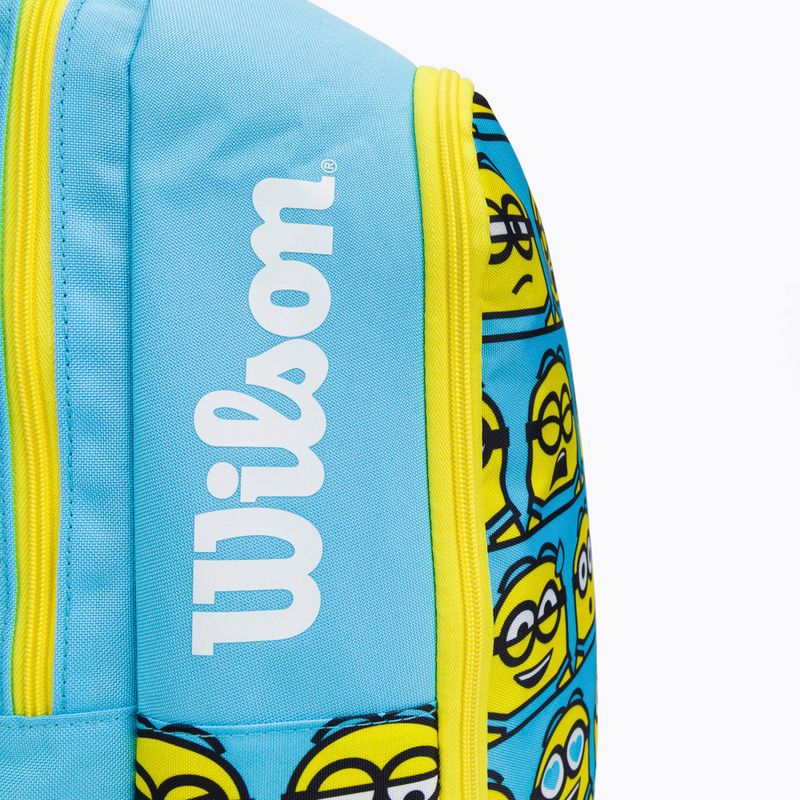 Wilson Minions 2.0 Team Tennis Backpack albastru/galben WR8020401001 5