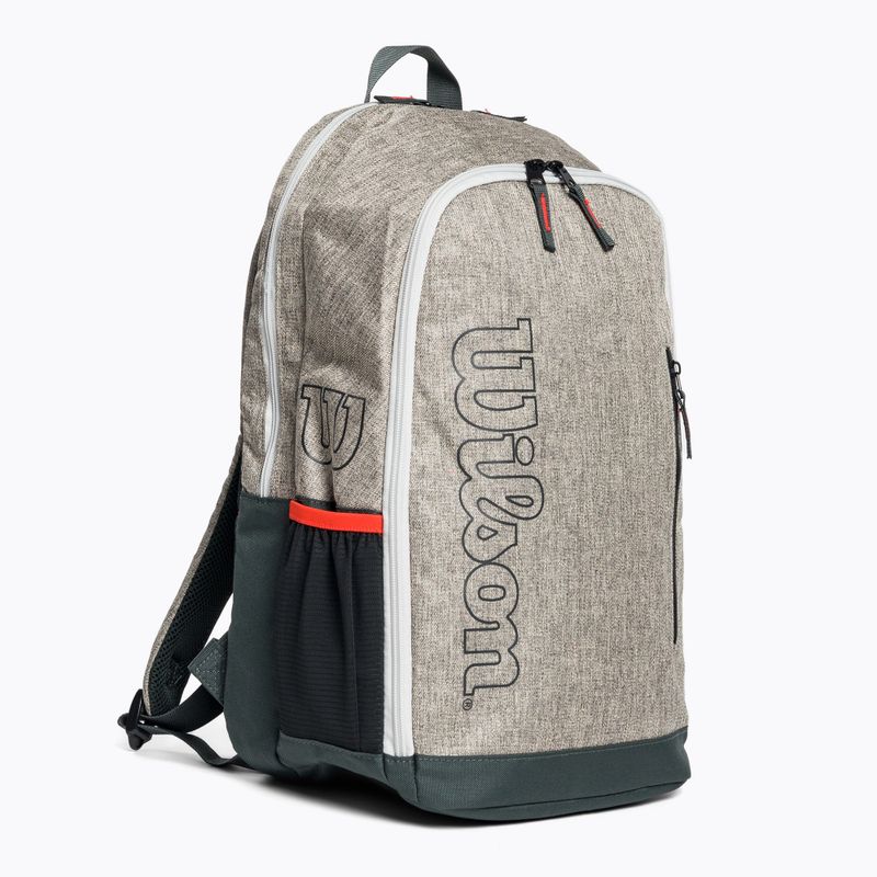 Rucsac de tenis Wilson Team gri WR8023101001 2
