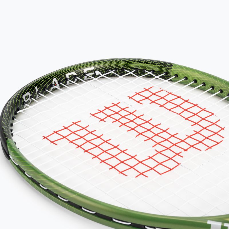Rachetă de tenis Wilson Blade Feel 100 verde WR117410 5