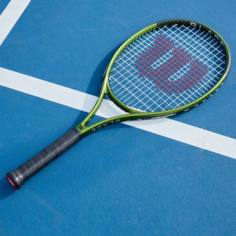 Rachetă de tenis Wilson Blade Feel 100 verde WR117410 7