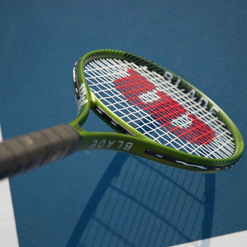 Rachetă de tenis Wilson Blade Feel 100 verde WR117410 9