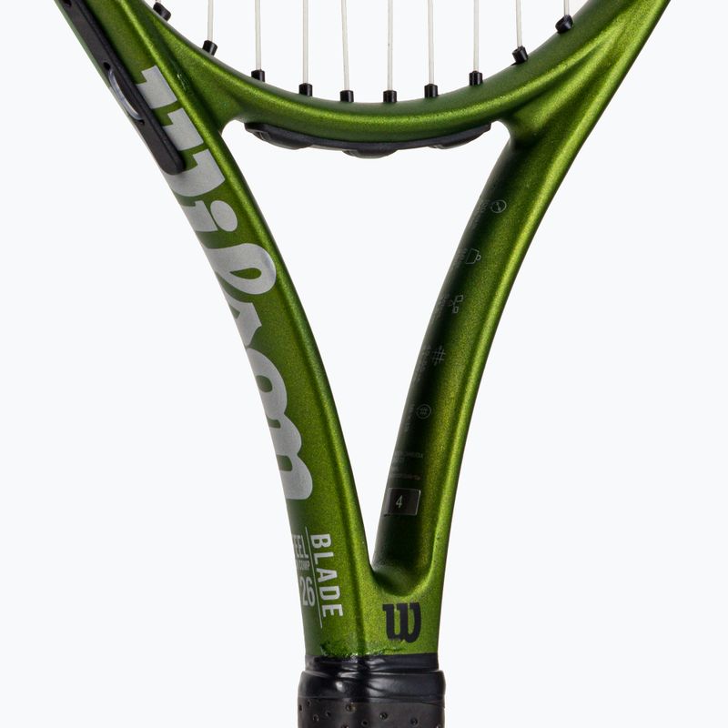 Rachetă de tenis pentru copii Wilson Blade Feel Comp 26 verde WR125210U 4